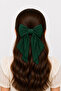 Plain Plain Fabric Colorful Clip Bow Design Hair Clips