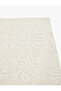 Cotton A-Line Floral Embroidered Mini Skirt - 6