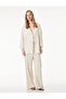 Bürümcük Fabric Wide Long Sleeve Kimono with Tie Detail and Textured Fabric - 2