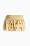 Tiered viscose mini skort - 4