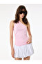 Cotton Camisole One-Shoulder Sleeveless Blouse - 2