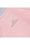 Girl's Zero Sleeve Strap Crop T-Shirt - 32784 - Pink - 2