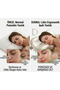 Anti-Wrinkle Beauty Pillow, Memory Foam, Bamboo Lining Skin with 100% Pure Mulberry Silk Cover - 2