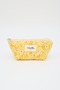Vanesa Makeup Bag Cosmetic Care Bag Daisy Yellow Line - 4