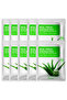 10PCS Korean Face Mask, Aloe Vera, Soothing & Calming, Natural cosmetics - 2