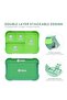 1.55L Bento Lunch Box with Cutlery Set, 6 Compartments Leak-Proof for Kids - 3