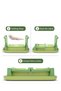 Foldable Collapsible Baby Bathtub with Ergonomic Ridge Pad,Portable Travel Washing Tub for Infants and Toddlers - 2