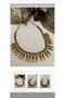 Handmade casting women's short authentic ethnic necklace - 2