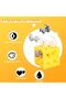 3-Piece Squeeze Cheese Fidget Toy Set,with 2 Mini Mice - 3
