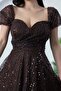 Strpalez Collar Beaded Midi Dress Ecr5826 - 3