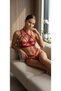 Set sutien roșu Fancy Harness - 3