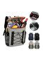 30L Insulated Leakproof Cooler Backpack,Double Compartment,Portable - 2