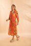 Long Shirt Tropical Orange Bnts-23010 - 2