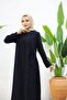 ربطة عنق جانبية لؤلؤية كاجوال - أزرق داكن - 3