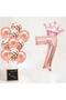 7 Number Rose Gold Foil Balloon, Rose Gold Balloon with King's Crown and Confetti - 3