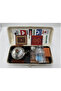 Portable Camping Tea Set in Lockable Metal Storage Box - 6
