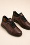 Juno Genuine Leather Lace-Up Men's Daily Classic Casual Shoes - 7