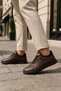 Juno Genuine Leather Lace-Up Men's Daily Classic Casual Shoes - 5