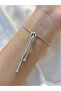 Women's Silver Color Nested Stone Heart Bracelet - 3