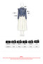 Cross Cut Ruffled Blouse Y0070 - Black - 4
