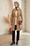 Buğlem Embroidered Knitwear Cardigan 1192 - Mink - 2
