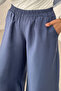Pipe Leg Trousers 0012 - Indigo - 3