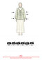 Collared Lace-Up Ruffle Shirt Y0108 - Beige - 4