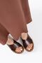 Bitter brown genuine leather slippers tr31my54l - 5