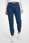 Women Stretch Ankle Zip Stretchable Jogger Jeans, Interpid Blue
