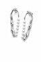Pearl Detailed Xuping Silver Steel Earrings Non-Tarnish Anti-Allergic Silver Color