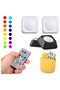 ضوء مزدوج RGB مع جهاز تحكم عن بعد ومؤقت - 4