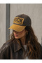 Rock Vintage Hat with Ripped Detail Unisex Streetwear Baseball Cap