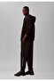 Men's Regular Fit Logo Printed Black Sweatpants with Elastic Waist and Cuffs - 5