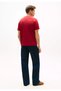 Men's Regular Fit Round Neck Cotton Short Sleeve Red T-Shirt - 4