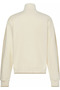 Ls Stretch Terry Fz Track Jacket Women's Cream Sweatshirt - 3