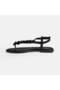 Women's Black Flip Flops Sandals - 3