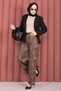 Elastic Waist Spotted Trousers -3 - 2
