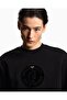 Men's Crew Neck Sweatshirt Black - 3