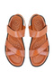 Erica Tan Men's Leather Sandals - 4