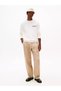 Men's Regular Fit Round Neck Logo Printed Long Sleeve Yellow Sweatshirt - 2