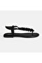 Women's Black Flip Flops Sandals - 2