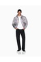 Men's Regular Fit Brand Logo Crew Neck Cotton Long Sleeve White Sweatshirt - 2