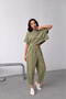 Women's Çağla t Sleeve Stretch Fabric Tracksuit Set Nj19
