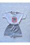 Baby Girl Summer Printed Shorts and Top Set - 8