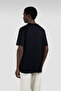 Men's Regular Fit Round Collar Shark Logo 100% Cotton Flexible Fabric Short Sleeve Blue-Gold T-Shirt - 3
