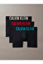 Men's Logo High Waist Cotton Black3 Boxer with Elastic Waistband
