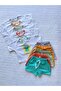 Baby Girl Summer Printed Shorts and Top Set - 5