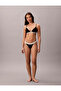 Women's Cotton Slim Fit Elastic Waistband 3-Piece Black-White Boxer - 2