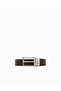 Men's Metal Buckle Adjustable Leather Brown Belt