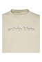 Men's Regular Fit Round Collar Patterned 100% Cotton Short Sleeve Khaki T-Shirt - 3